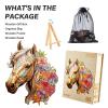 Wooden Puzzle for Adults, Wooden Horse Puzzle, Wood Puzzles Adult, Birthday for Women Men, Family Puzzle Game (L-13.812.5in - 270pcs) view 3