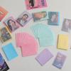 100 Glitters Kpop Photocard Sleeves Trading Card Shield Cover Board Game Card Film Transparent Protective Sleeves for Photo 61x91mm view 4