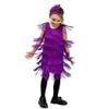 ABAFIP Girls 1920s Flapper Dress Fringe Tassel 20s Party Halloween Concert Festival Outfits Dark Purple 10-12 Years view 1