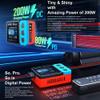 HTLNUZD B6 neo Mini Balance Charger 200W with DC/PD Dual Input 10A Charge Current Digital Power Supply view 2