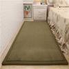 Dmkjdzsw Play Crawling mat for Nursery Baby, Extra Soft Activity Floor Mat for Kids Playroom Bedroom-Olive Green-120 * 180cm view 1