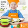 Aieve Kids Cooking Sets Real, 28 Pcs Kids Baking Set Including Kids Knife Set Utensils Kitchen Playset for Real Cooking with Kitchen Tool Guide Recipes view 4