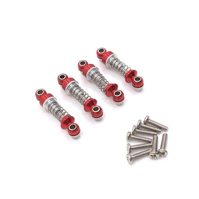 KEAAN Metal Upgrade Adjustable Shock Absorber for WLtoys 1/28 284131 k969 K979 K989 K999 p929 p939 RC Car Spare Parts (Color : Red)
