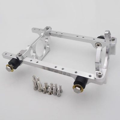 KEAAN CNC Aluminum Alloy Engine Mount Bracket Holder or Clutch for Zenoah QJ Marine Gas Engine RC Boat Oval Vee Mono Speed Boat (Color : Engine Mount Only)