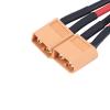 XT60 Parallel Cable, Battery Connector, 4AWG Cable Extension Y Splitter, XT60 Female Male Cable for RC li po 1 Female to 2 Male(2) view 4