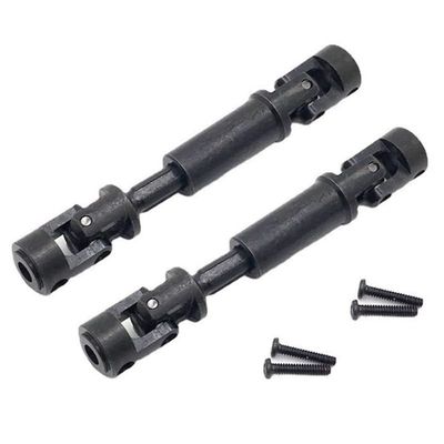 2Pcs Metal Steel Drive Shaft CVD for 1/18 FMS EAZYRC Rochobby T-yo-ta FJ Cruiser Patriot Ka-ta-na RC Car Upgrade Parts,1