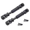 2Pcs Metal Steel Drive Shaft CVD for 1/18 FMS EAZYRC Rochobby T-yo-ta FJ Cruiser Patriot Ka-ta-na RC Car Upgrade Parts,1 view 1