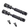 2Pcs Metal Steel Drive Shaft CVD for 1/18 FMS EAZYRC Rochobby T-yo-ta FJ Cruiser Patriot Ka-ta-na RC Car Upgrade Parts,1 view 2