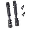2Pcs Metal Steel Drive Shaft CVD for 1/18 FMS EAZYRC Rochobby T-yo-ta FJ Cruiser Patriot Ka-ta-na RC Car Upgrade Parts,1 view 3