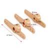 KEAAN 3.1/4.1/5.1mm Aluminum Single/Dual Steering Servo Roker Arm Horn Rudder for RC Car Boat Model Tools Parts Accessories (Color : Dual Arm 3.1mm) view 4