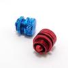 KEAAN 1PCS Aluminum Gasoline Fuel Filler Pipe Tube Stopper Dot Line Plug Tank Lid Cap for Carb Gas Tank RC Boat Car Airplane (Color : Red) view 2