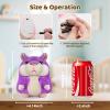 SANJOIN Kids Toddler Toys for Ages 2-4, Talking Hamster Repeats What You Say,Valentines Day Gifts for Girls Boys Interactive Plush Toy for 2 3 4 5 6 8 Year Old Boy Girl Birthday Gift (Purple) view 4