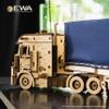 DIY Wooden 3D Mechanical Model - Set Road King - Spring-Powered Mechanism - No Glue Needed - Top-Grade Plywood (Road King) view 3