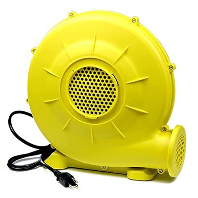 BAHOJAS Commercial Inflatable Bouncer Blower - Powerful Pump Fan for Bouncy Castle, Jumper, Perfect Air Blower for Inflatables (Yellow) 350/450w/680/750/950w