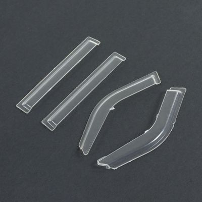 RXZIXYL Classic Land Cruiser LC80 Vent Visor for 1/10 RC Car TRX4 SCX10 Upgrade Accessories (Vent Visor)