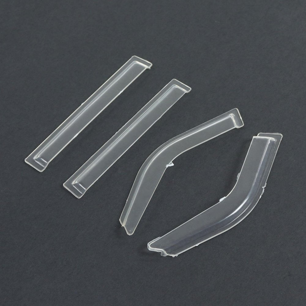 RXZIXYL Classic Land Cruiser LC80 Vent Visor for 1/10 RC Car TRX4 SCX10 Upgrade Accessories (Vent Visor)