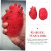 ABOOFAN 2pcs Realistic Halloween Decoration Scary Fake Human Organs for Haunted House Decor for Halloween Parties and Themed Events view 3