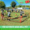 GoSports Gagagon 20 ft Gaga Ball Pit - Portable Indoor/Outdoor Game Set - Includes 2 Balls and Carrying Case view 2