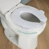 Frida Baby Fold-and-Go Portable Potty Seat for Toilet, Foldable Travel Potty Seat for Toddler, Fits Round & Oval Toilets, Non-Slip Base, Handles, Includes Free Travel Bag view 2