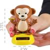 Cute Monkey Solar Power Dancing Monkey Figure for Car Dashboard Desktop Decor for Kids Teens Solar Power Kits Auto Parts view 2