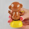 Cute Monkey Solar Power Dancing Monkey Figure for Car Dashboard Desktop Decor for Kids Teens Solar Power Kits Auto Parts view 3