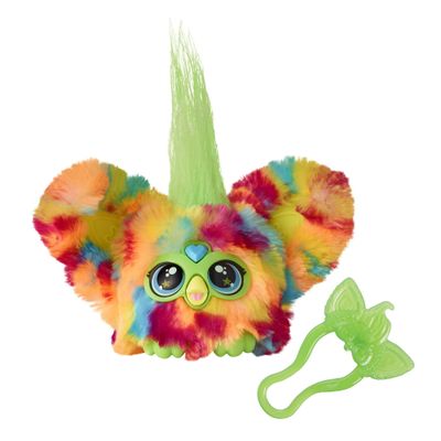 Furby Furblets Pix-Elle Mini Friend, 45+ Sounds, Gamer Music & Furbish Phrases, Electronic Plush Toys for Girls & Boys, Multicolor, Back to School Gifts, Ages 6+