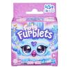 Furby Furblets Ooh-Koo Mini Friend, Rock Music, Speaks Only Furbish, Electronic Plush Toys for Girls & Boys, Interactive Pets, Blue & White, Easter Basket Stuffers, Ages 6+ view 2