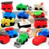 40 pcs Truck Erasers for Kids Classroom Prizes,Truck Eraser Puzzle 3D Take Apart Car Pencil Erasers for Class Treasure Box,Game Rewards,Party Favors,Easter Egg Stuffers view 1