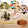 Ball Pit for Toddlers Babies Dogs Cats Iinfant Children, Foldable Ball Pits Play Tent, Crawl Playpen Ball Pool with Storage Bag, Surprise for Boys Girls Festival (Balls Not Included), Brown view 4