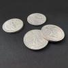blue-ther Space Fall Coins (Walking Liberty Half Dollar) Magic Tricks Coin Magic Magician Close up Street Illusion Gimmick Mentalism Props view 3