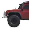 COOWOO Front Bumper Upgrade Part for 1/10 TRX-4 Defender RC Trucks - Precision CNC Machined for Enhanced Durability and Protection, Silver view 3