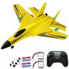 crohorizon Remote Control Airplane for Ages 14 Years, 2 Channels Foam RC Planes Jet Wireless Toy,Hobby RC Glider Aircraft for Beginners Teen Adult Yellow view 1