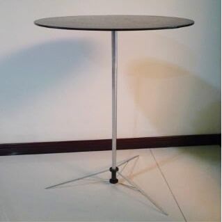 blue-ther Appearing Table Pro Folding Magic Table (Round) Magic Tricks Magician Stage Illusions Gimmick Accessory Prop Fun trucos de magia