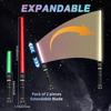 Beyondtrade 12 Colors Lightsabers Toy, 2 in 1 Dueling Swords RGB Doubled-Blade with FX Sound Mute Mode for Kids Movie Fans Cosplay Party Birthday Present view 3