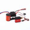 HUIOP Motor, Motor Combo Set 3650 4300KV Motor 60A Brushless ESC 25kg Servo w/ 25T Servo Arm for 1/10 RC Car Off-Road Truck view 3