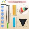 Chewy Necklaces for Sensory Kids, 6 Pack Chew Necklaces for Sensory Boys and Girls with Autism, ADHD, SPD, Chewing, Biting, Silicone Oral Sensory Chew Teething Toys for Adults Reduce Anxiety Fidget view 4