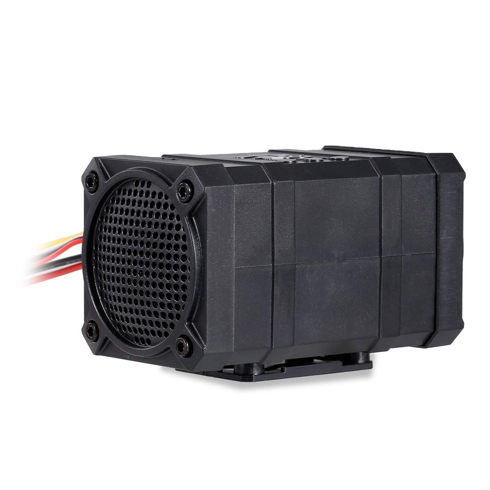HUIOP Engine Sound Simulator for rc Cars, RC Car Engine Sound Simulator Dual Channel 5 Styles Sound Mode Compatible with RC Hsp Redcat Axial Scx10 D90 Hpi Sports Car Truck On Road