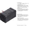 HUIOP Engine Sound Simulator for rc Cars, RC Car Engine Sound Simulator Dual Channel 5 Styles Sound Mode Compatible with RC Hsp Redcat Axial Scx10 D90 Hpi Sports Car Truck On Road view 3