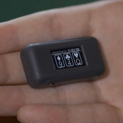 blue-ther Soul-The Scale of Mind Magic Tricks High-tech Sensor Card Prediction Gimmicks Magician Mentalism Props Close Up Street Illusions