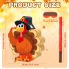 Harrycle Fall Thanksgiving Piata Large Thanksgiving Piata with Blindfold Bat and Confetti for Autumn Harvest Birthday Party Gifts Supplies Holiday Decor(Turkey) view 3