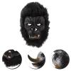 ibasenice Halloween Gorilla Mask Fun Decorative Animal Headwear for Masquerade Parties Cosplay Events and Festivals Lightweight and Comfortable Design for Ages view 2