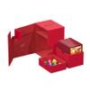Ultimate Guard Flip'n'Tray 133+, Deck Case for 133 Double-Sleeved TCG Cards + Dice Tray, Red, Independent Magnetic Closure & Microfiber Inner Lining view 4