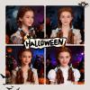 Onedor HairWiz 20 Inch Chocolate Brown Brunette Long Curly Wavy Hair Full Head Halloween Cosplay Kids Wig. Wig Cap Incl. (With Braid) view 4