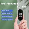Medical Forehead Thermometer, Rechargeable Thermometer for Adults and Kids, Portable Infrared Digital Thermometer with Fever Alarm and LCD Display, Fast Accurate 1s Instant Results (Black) view 2