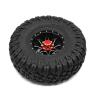 4Pcs 1.9 Beadlock Wheel Rim & Rubber Tires Set for 1/10 RC Crawler Car Axial 90046 SCX10 AXI03007 for for Traxxas TRX-4 Parts Modification Accessories view 2