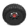 4Pcs 1.9 Beadlock Wheel Rim & Rubber Tires Set for 1/10 RC Crawler Car Axial 90046 SCX10 AXI03007 for for Traxxas TRX-4 Parts Modification Accessories view 3