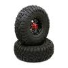 4Pcs 1.9 Beadlock Wheel Rim & Rubber Tires Set for 1/10 RC Crawler Car Axial 90046 SCX10 AXI03007 for for Traxxas TRX-4 Parts Modification Accessories view 4