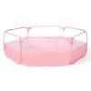 Foldable Ball Pit for Toddlers, Large Pop Up Ball Pits Kids Play Tent Crawl Playpen Ball Pool Playhouse Playpen with Storage Bag, for Boys Girls Dogs Cats Ferrets Indoor Outdoor, Light Pink view 1