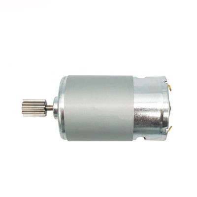 GRESIK Driver Engine 1pcs Electric Drill Screwdriver Motor Kid Ride On Car Motor DIY Toy Car Engine 12 Teeth 380 390 DC Motor 10 Teeth 550 570 Motor Wheel Project (Color : 550 12V 10000 0.86)