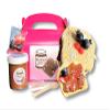 Chocolate Hazelnut Berry Toast DIY Slime Kit  Handmade Scented Glossy Slime with Toast Clay, Berry Charms, Toppings & Spoon  Fun Sensory Craft Toy for Ages 8+  Hoshimi Slimes view 1